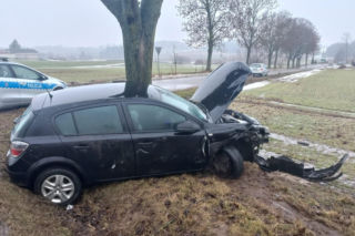 Zdarzenie drogowe na DK 19 w Świniarowie pod Łosicami
