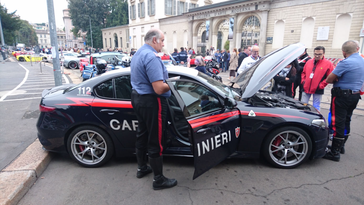 Zlot miłośników Ferrari w Mediolanie - Raduno Internazionale Ferrari 2017