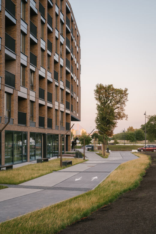 Chlebova Apartamenty nad brzegiem Motławy, w miejscu drugiej przemysłowej Fabryki Chleba w Gdańsku