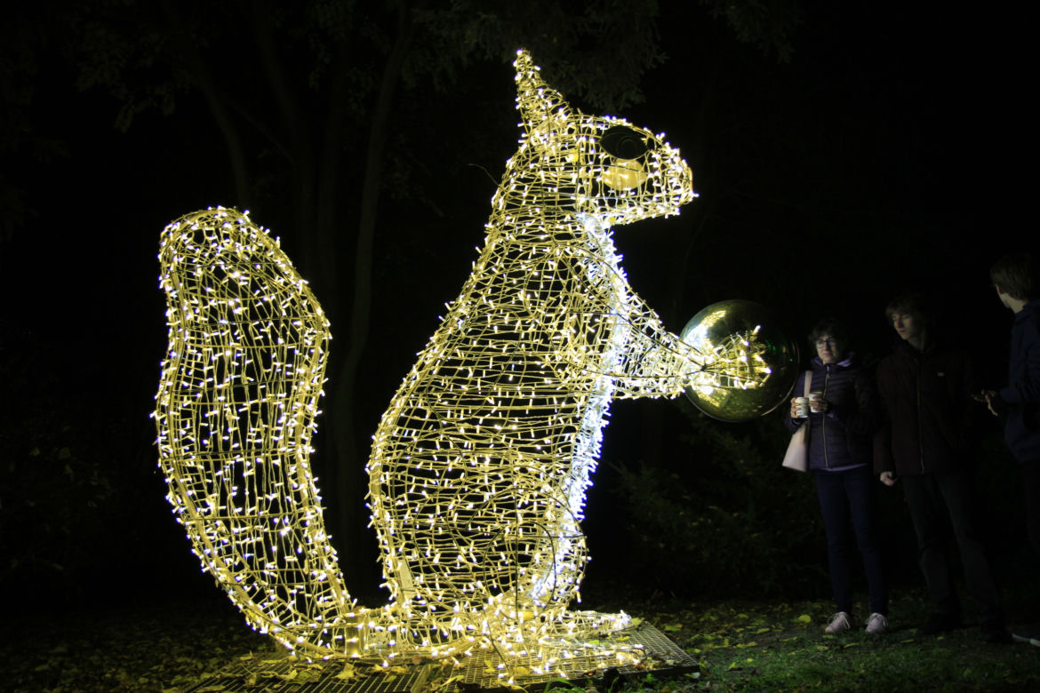 Park iluminacji „Tajemniczy Ogród” w Lublinie
