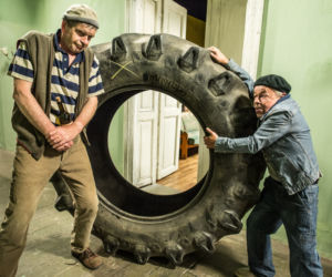 Świat według Kiepskich. Badura (Lech Dyblik), Stasiek (Marek Pyś)