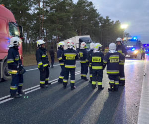 Poważny wypadek w Przyłubiu, na trasie Bydgoszcz - Toruń!