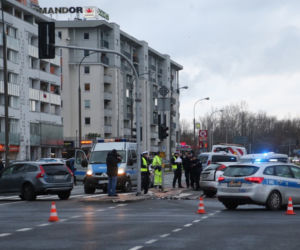 Wypadek na Gocławiu