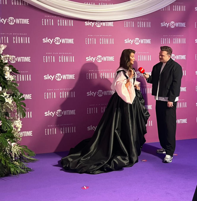 Edyta Górniak tańczyła w szlafroku i kapciach