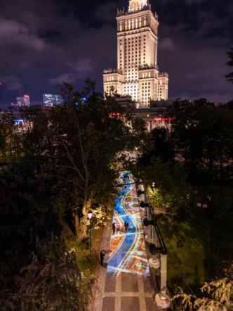 Park Świętokrzyski niczym Tajemniczy Ogród – już jutro premiera całorocznej iluminacji - ZDM Warszawa