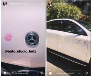 Anna Mucha jeździ nowym Mercedesem GLE Coupe