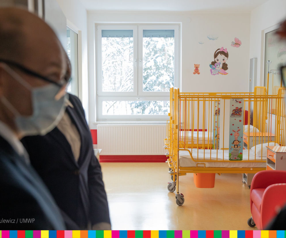 Białystok. W szpitalu wojewódzkim otwarto zmodernizowany oddział pediatrii