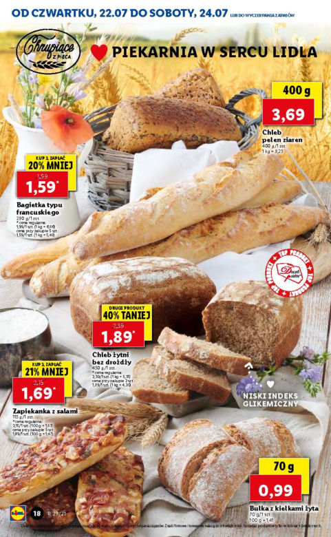Świeże pieczywo