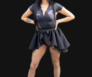 Kandydatka z GKM-u Grudziądz w konkursie Miss Startu PGE Ekstraligi 2023 - Magdalena Kolasińska