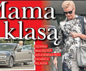 Małgorzata Kożuchowska: Mama z klasą
