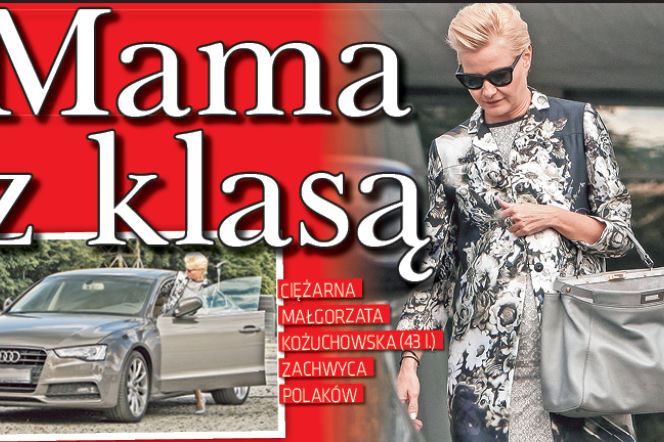 Małgorzata Kożuchowska: Mama z klasą