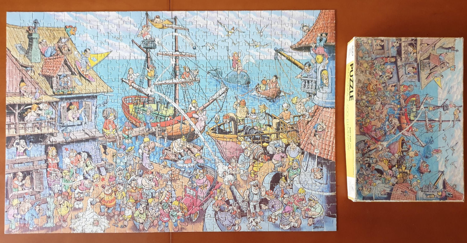 Mieszkaniec Turku złożył największe puzzle na świecie. Poznajcie Krzysztofa Szczecińskiego