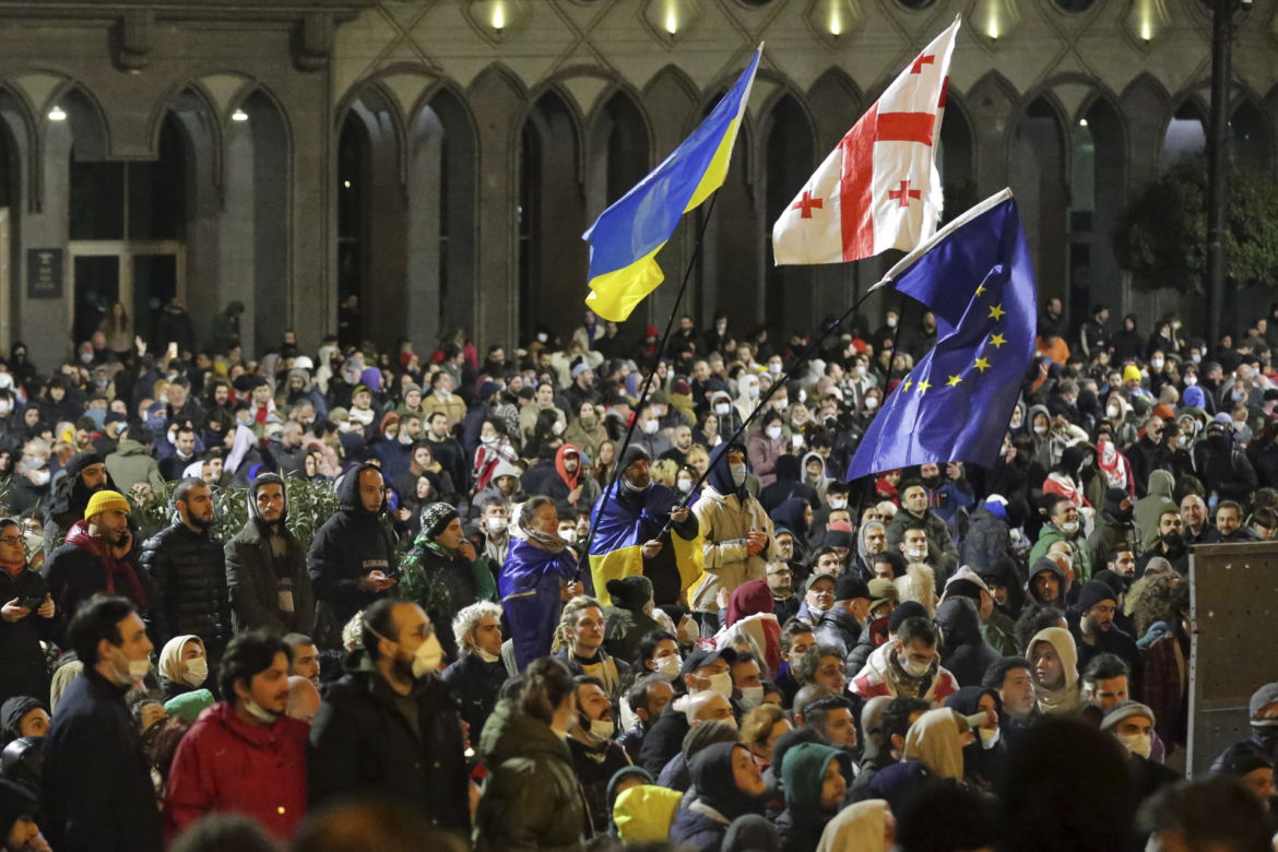 Protesty w Gruzji