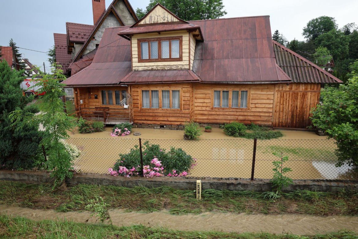 Powódź w Białym Dunajcu