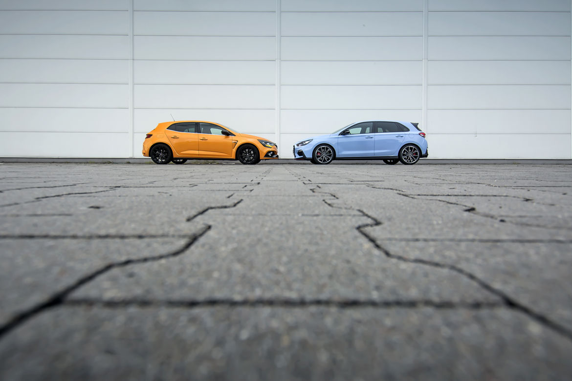 Renault Megane R.S. 1.8 TCe 280 KM EDC vs. Hyundai i30 N Performance 2.0 T-GDI 275 KM