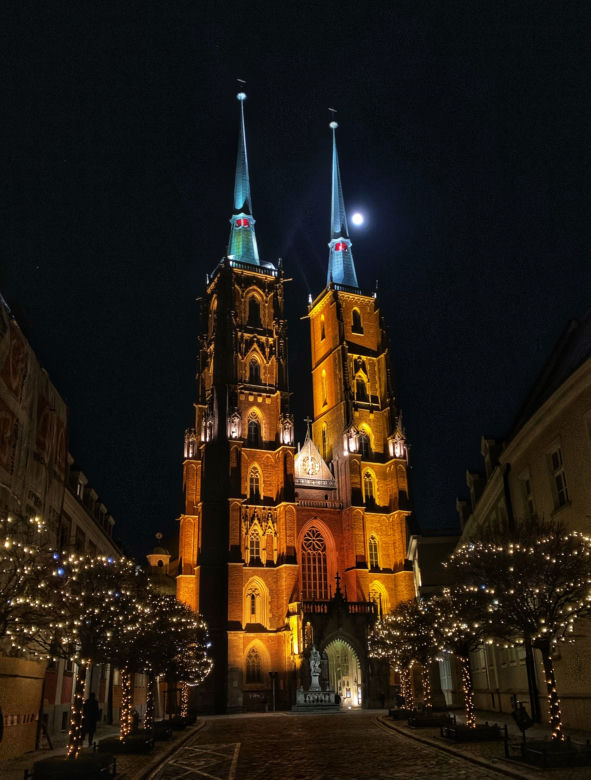 Świąteczne iluminacje we Wrocławiu
