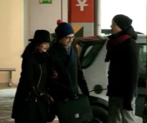 PRZYJACIÓŁKI 2, odc. 14. ZUZA (Anita Sokołowska), DAGMAR (Marcin Korcz), WOJTEK (Lesław Żurek)