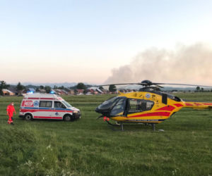 Pożar w Nowej Białej