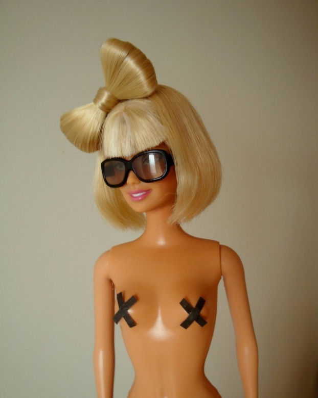 Barbie jako Lady Gaga