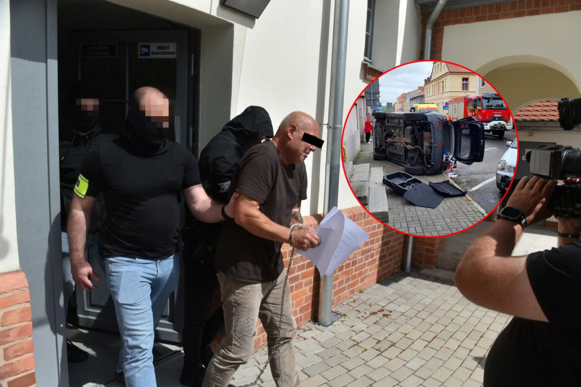 W szalonym rajdzie rozjeżdżał ludzi i niszczył auta. Zbigniew W. płakał jak bóbr