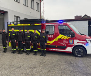 Hołd dla druha z OSP Trąbki