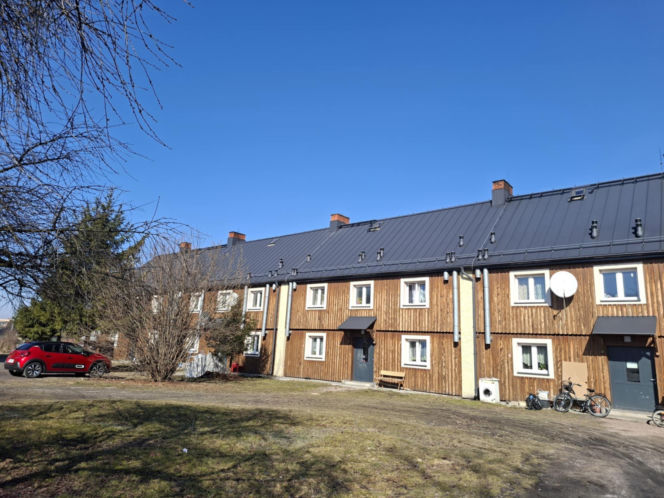 Drewniane osiedle w Sędziszowie