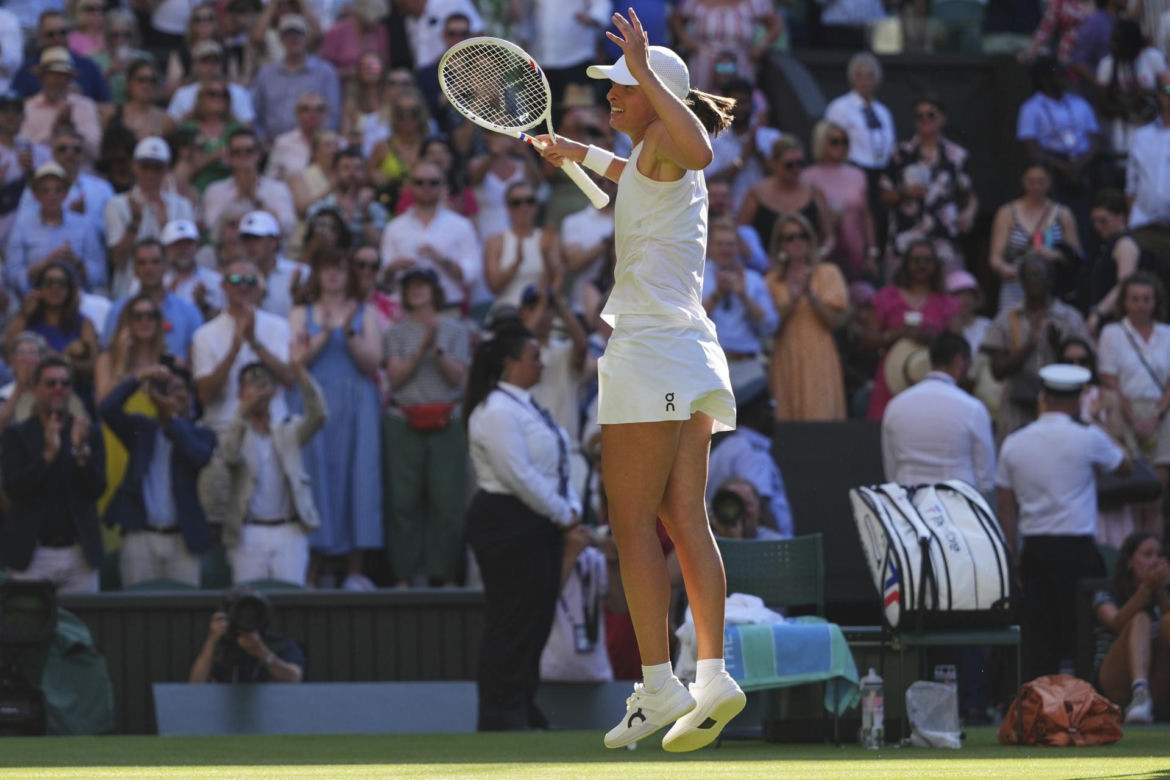 Iga Świątek Wimbledon 2025