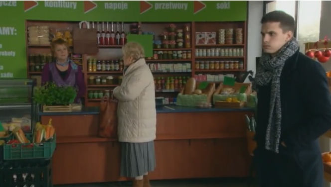 M jak miłość odc. 1057. Barbara Mostowiak (Teresa Lipowska), Zosia Kisielowa (Małgorzata Różniatowska), Bartek (Wacław Warchoł)
