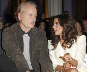 Weronika Rosati i Bill Murray