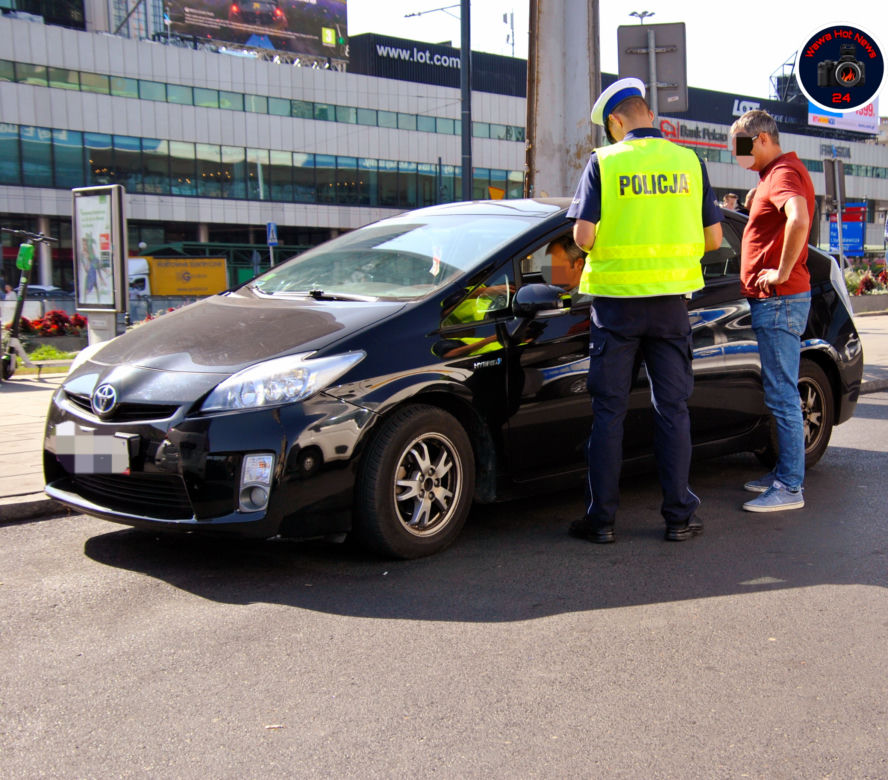 Policja kontrolowała przewoźników w centrum miasta