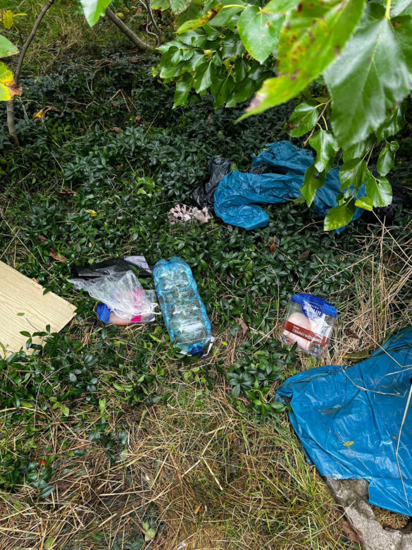 ​Pokłócił się z rodzicem, zamieszkał w namiocie w Gostyniu