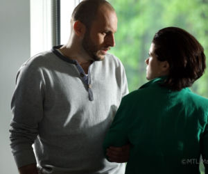 M jak miłość odc. 1013. Kinga Zduńska (Katarzyna Cichopek), Robert Lubiński (Tomasz Borkowski)