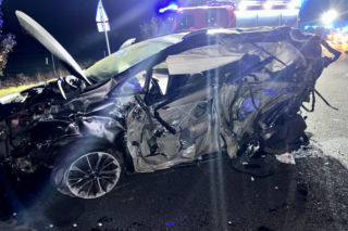 Tragiczny wypadek na S10