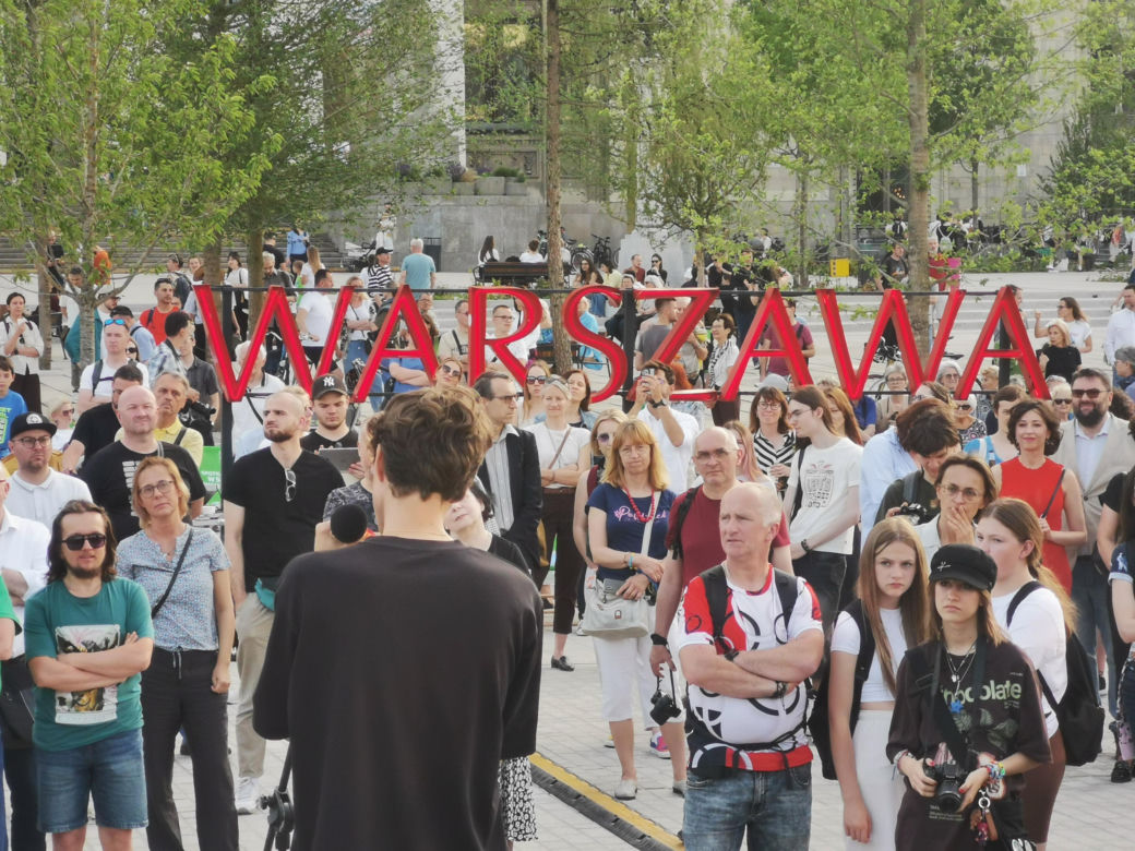 Uroczyste otwarcie placu Centralnego w Warszawie (4.06.2025)