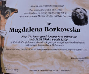 Pochowam Małgosię obok jej taty