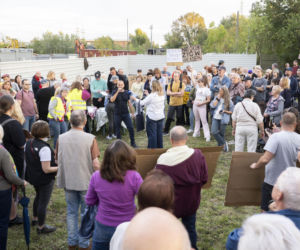 Protest w Piasecznie przeciwko Data Center