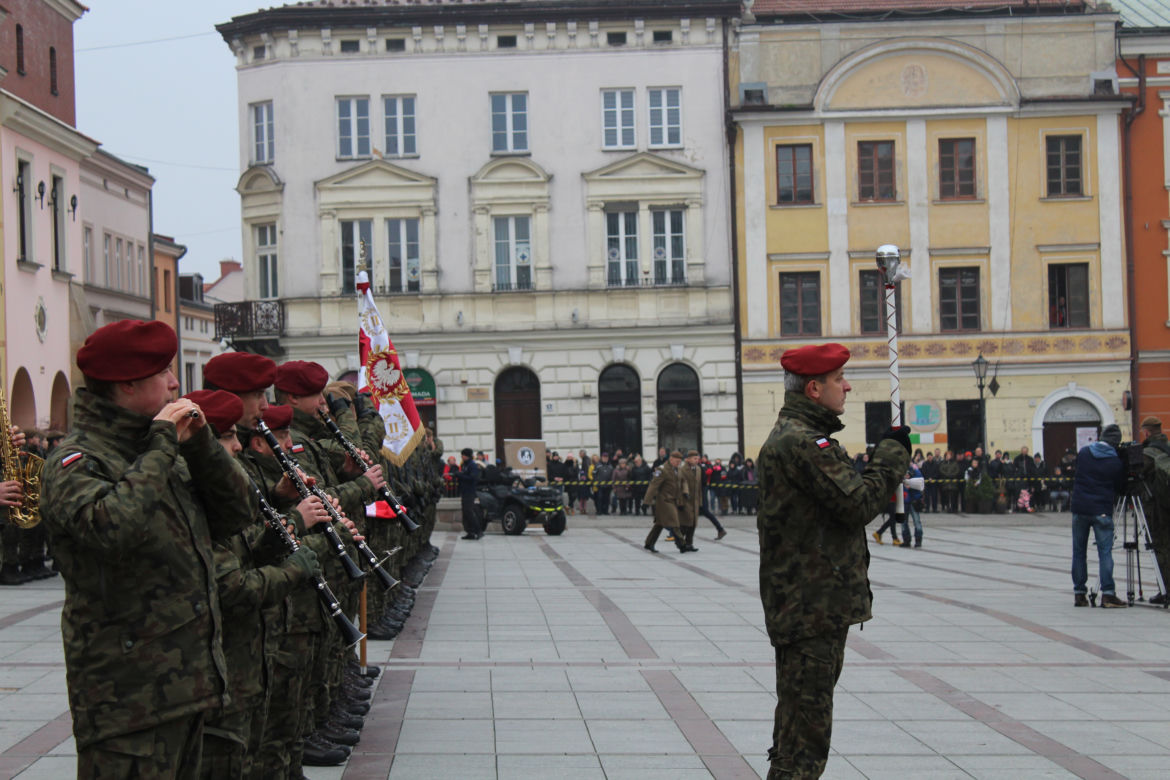 Przysięga wojskowa w Tarnowie