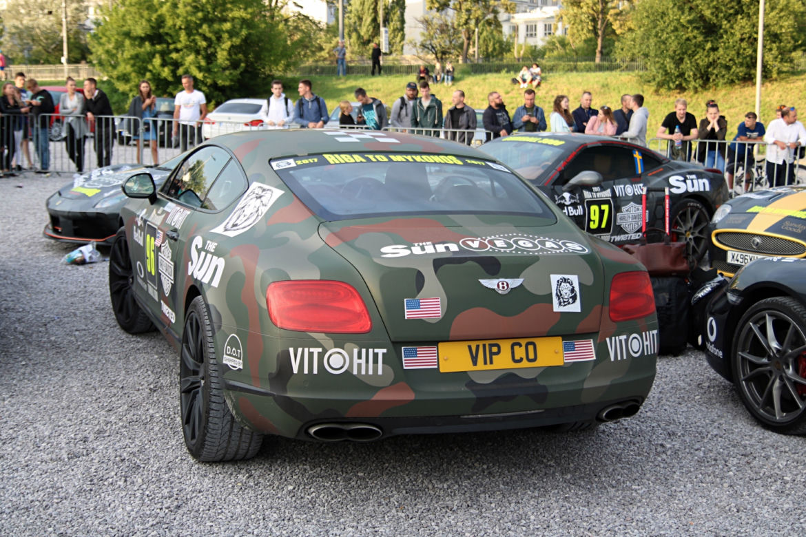 Gumball 3000 2017 w Polsce, Warszawa Stadion Narodowy