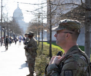 Gwardia Narodowa USA na ulicach stolicy