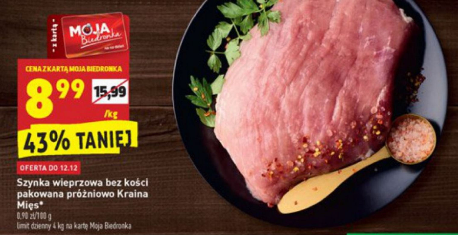 Promocje w Biedronce od 9.12