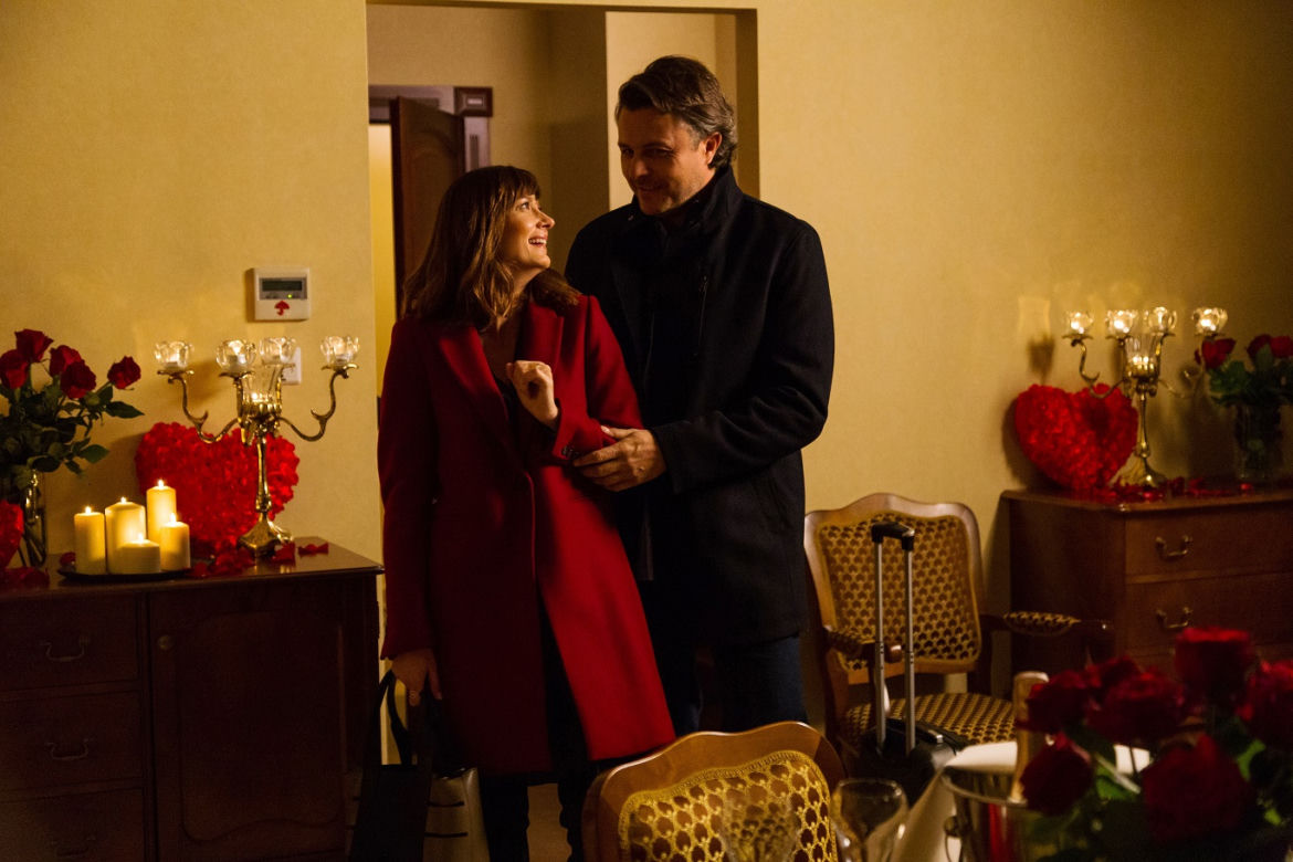Noc poślubna Zuzy (Anita Sokołowska) i Janka (Marek Bukowski) w 149 odcinku "Przyjaciółek"