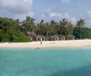 Magda Linette na Malediwach