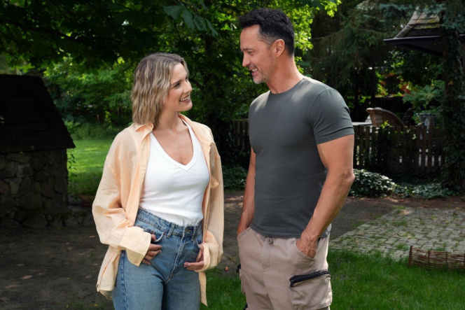 Barwy szczęścia, odcinek 3284. Janka (Oliwia Drożdżyk), Mariusz (Rafał Cieszyński)