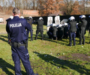 Policjanci z Bytomia szkolili się na strzelnicy