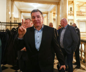 Górnicy opuszczają Kopalnię Węgla Kamiennego Silesia w Czechowicach-Dziedzicach