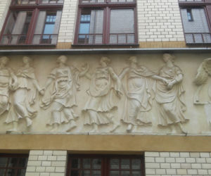 dziedziniec kamienicy przy Szewskiej - Instytut Kulturoznawstwa