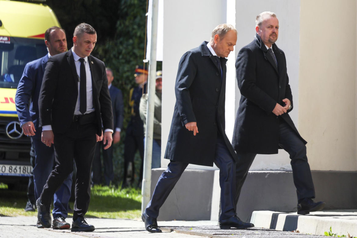 Politycy na pogrzebie Łukasza Litewki