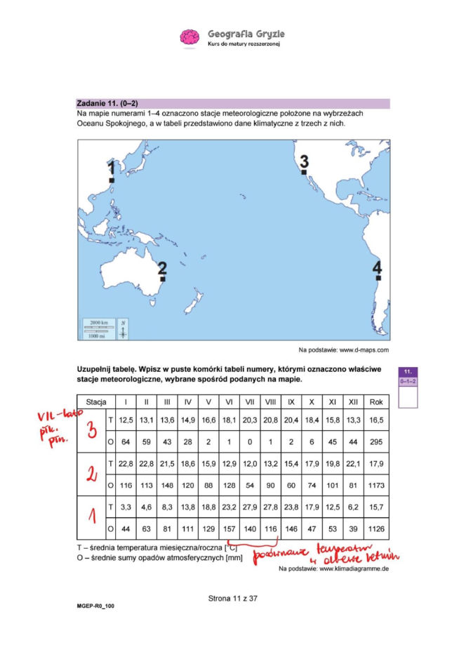 Matura próbna 2026: geografia rozszerzona - wszystkie odpowiedzi do arkusza CKE 15.01.2026