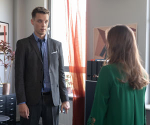 Na Wspólnej, odc. 2961. Darek (Michał Mikołajczak), Aneta (Dorota Krempa)