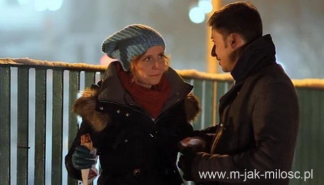 M jak MIŁOŚĆ odc. 986. Marek Mostowiak (Kacper Kuszewski), Ewa Kolęda (Dominika Kluźniak)
